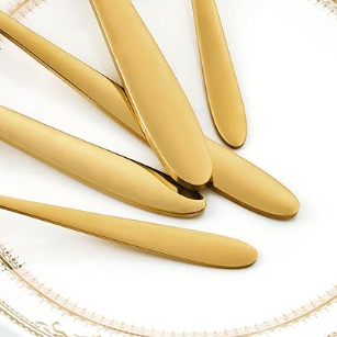 Juego de cubiertos 24 piezas titanio