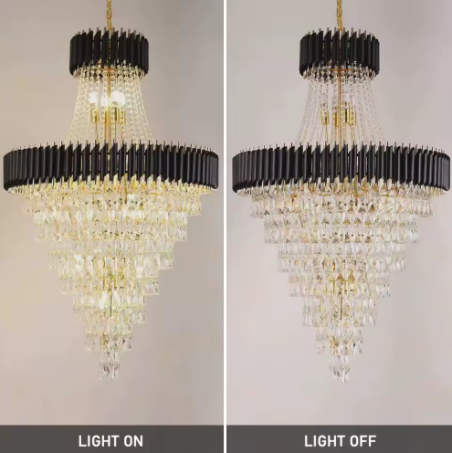 Lámpara de Cristal de Lujo