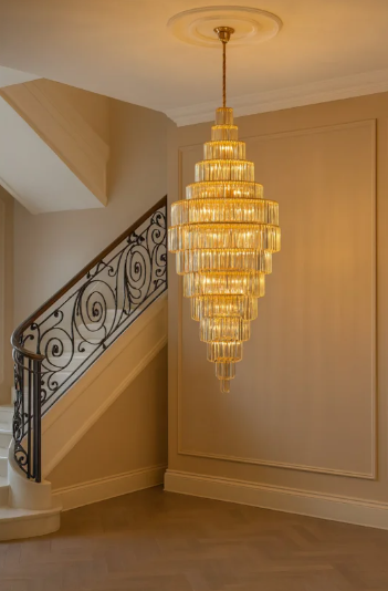 Lámpara de Cristal de Lujo