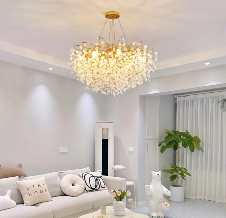 Lámpara Colgante de Cristal LED