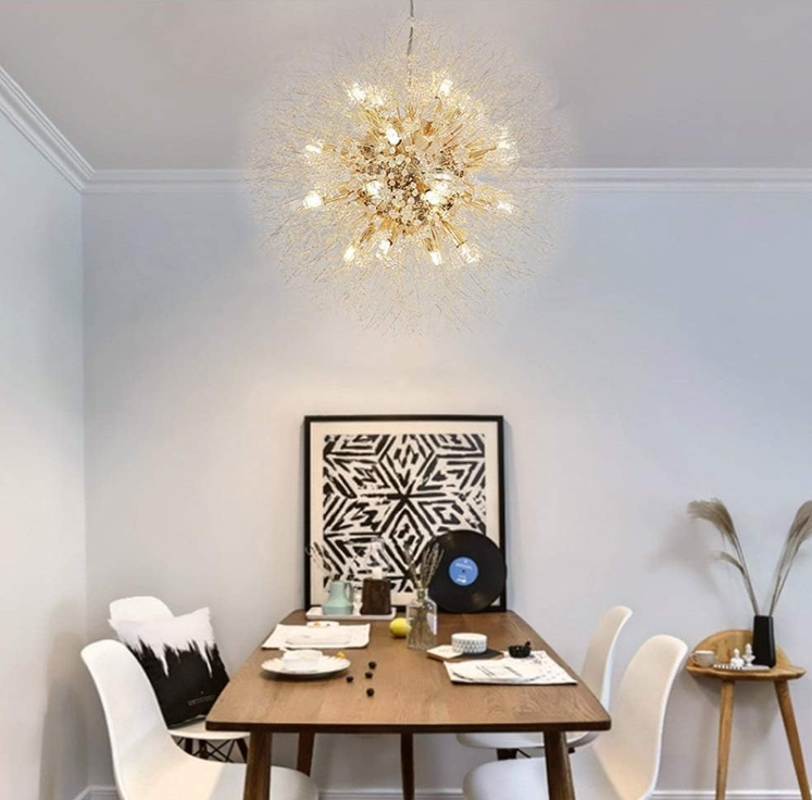 Lámpara Decorativa de Cristal