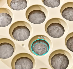 Caja de Plástico para Almacenamiento de Huevos (21×22.5×14.5 cm)