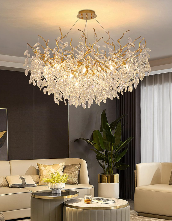 Lámpara Decorativa de Cristal