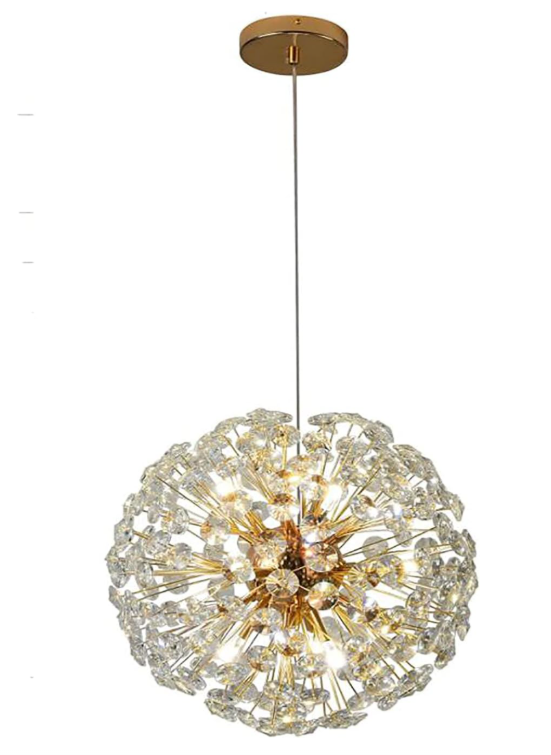 Lámpara Decorativa de Cristal