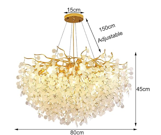 Lámpara Colgante de Cristal (AGOTADA)