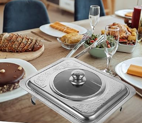 Bandeja de calentamiento para buffet