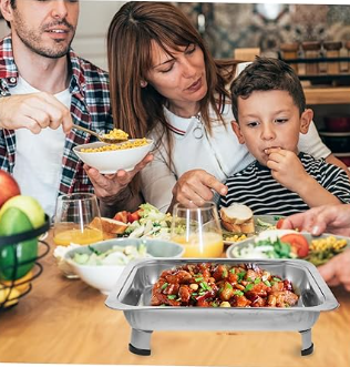 Bandeja de calentamiento para buffet