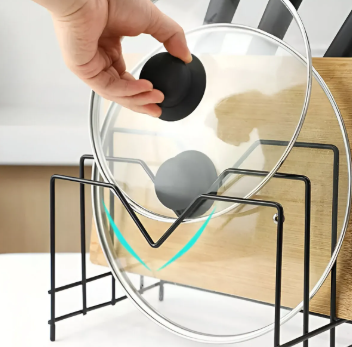 Estante de Metal para Cocina – 26.5 × 19 × 21.5 cm | Organizador Multiusos