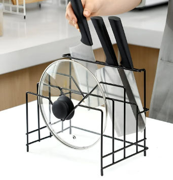 Estante de Metal para Cocina – 26.5 × 19 × 21.5 cm | Organizador Multiusos