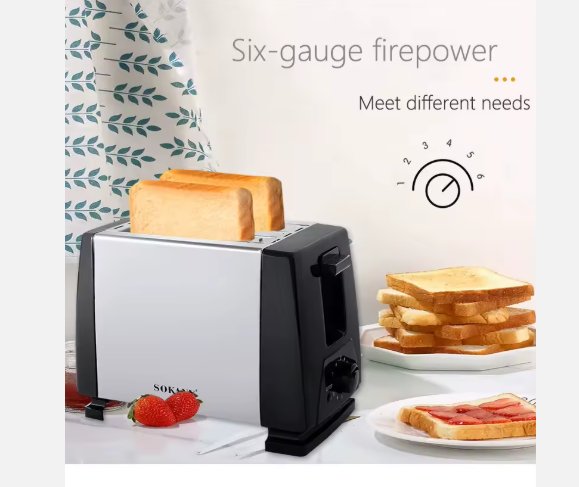 Tostadora Eléctrica 110V – Práctica y Moderna