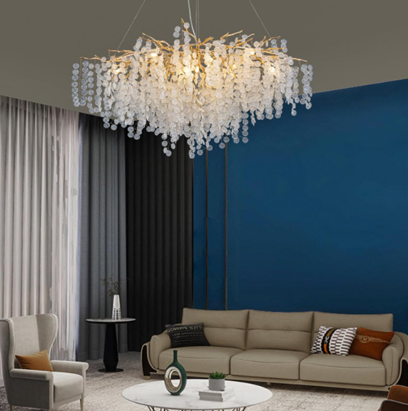 Lámpara de Cristal de Lujo