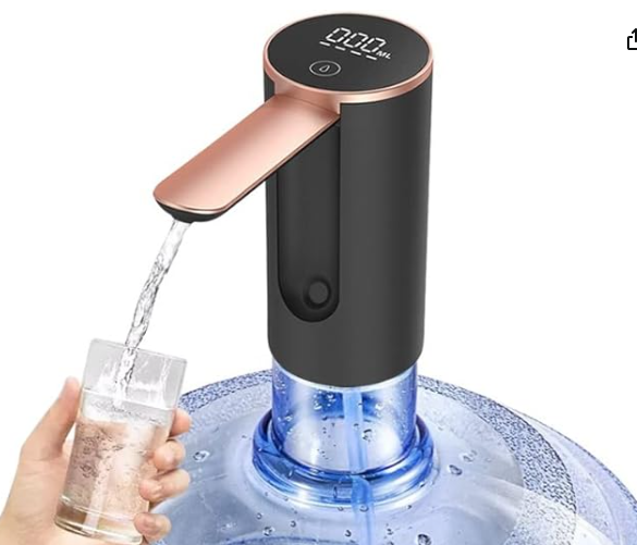 Dispensador Eléctrico de Agua Recargable