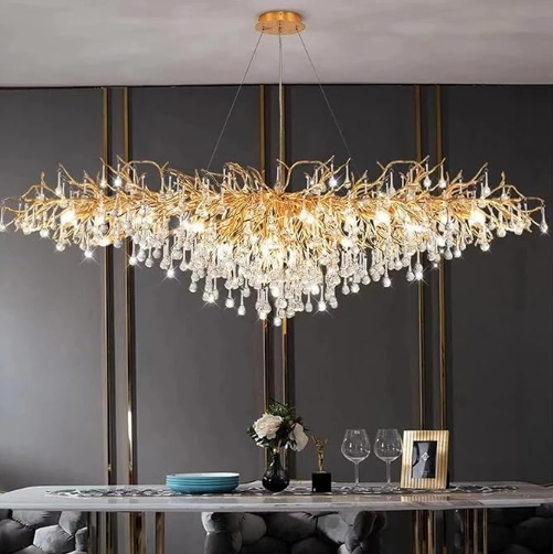 Lámpara Colgante de Cristal