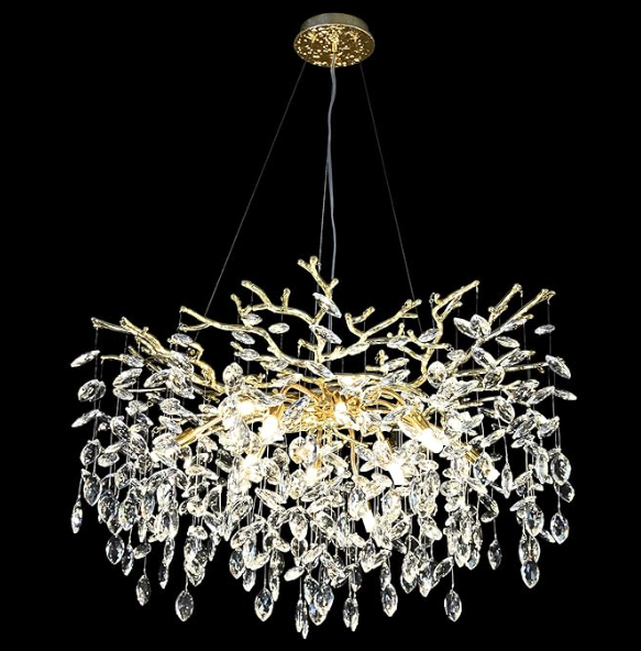 Lámpara de Cristal de Lujo