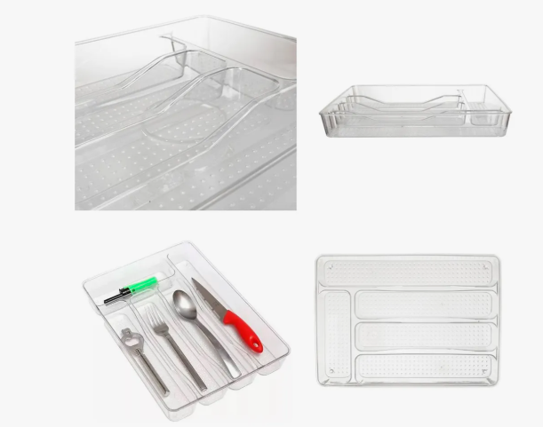 Caja de Almacenaje– Plástico Multiuso | 38 × 31,5 × 4,5 cm