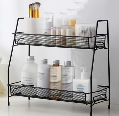 Estante Organizador de Metal– 31 × 17 × 33 cm | Multiusos y Resistentes