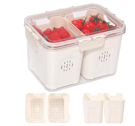 Caja para Conservar Alimentos – Plástico | 24×17×14cm