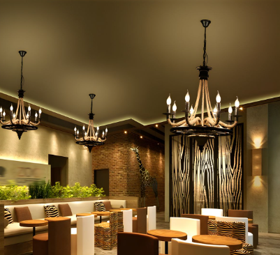 Lampara vintage colgante