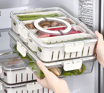 Caja para Conservar Alimentos – Plástico | 31×24×7cm