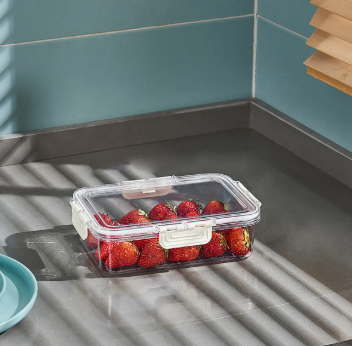 Caja para Conservar Alimentos– Plástico | 24×17×7cm