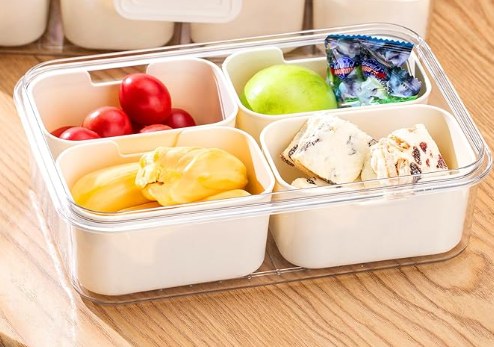 Recipiente Hermético– Plástico para Conservar Alimentos | 24 × 17 × 7 cm