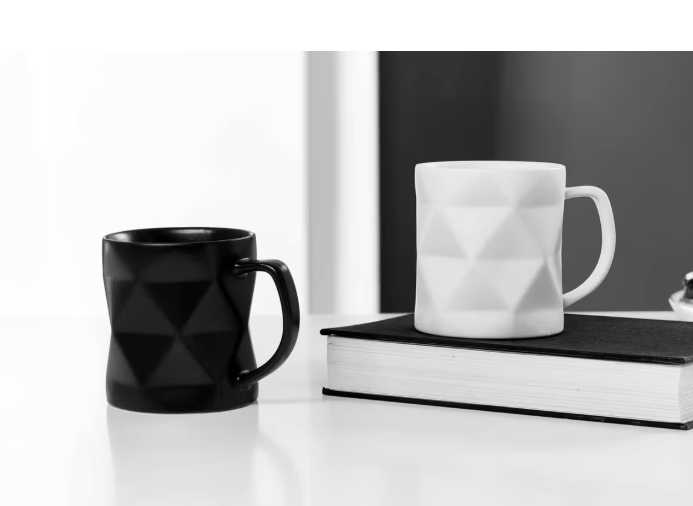 Taza de cerámica | Variedad de colores – 8.8 × 9.8 cm – Modelo CRM-XYTC005