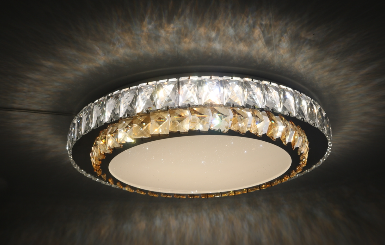 Plafón de Cristal 72W Regulable