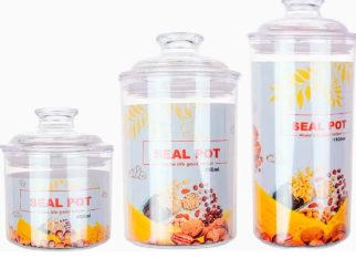 Tarro plástico para condimentos con tapa hermética