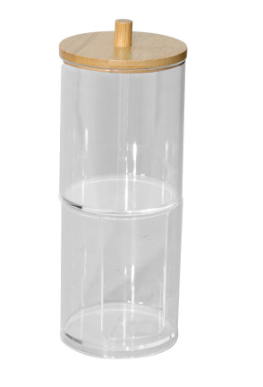 Frasco plástico con tapa hermética