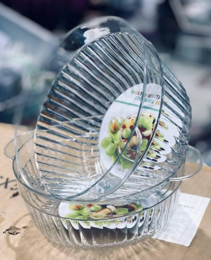 Tazón para Ensalada PD-SZF086 – Plástico | 19×16×7cm