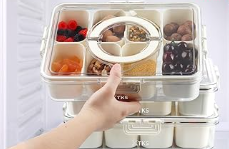 Caja para Conservar Alimentos– Plástico | 31×24×7cm