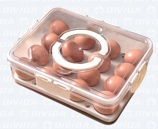 Recipiente Hermético – Plástico para Conservar Alimentos | 31 × 24 × 7 cm