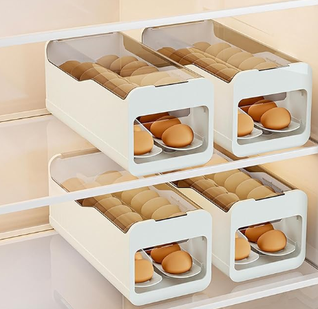 Caja Organizadora de Huevos– 37 × 19 × 19 cm | Almacenaje Grande y Seguro