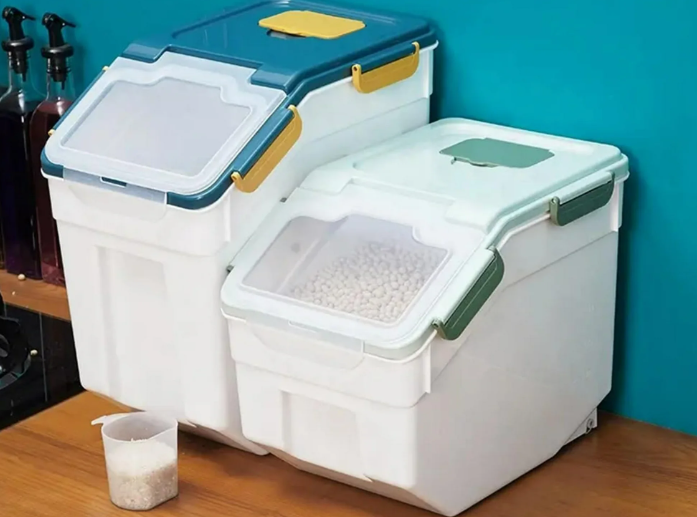 Caja de Almacenamiento PD-YH017 – Plástico para Arroz | 41,5 × 27 × 40 cm