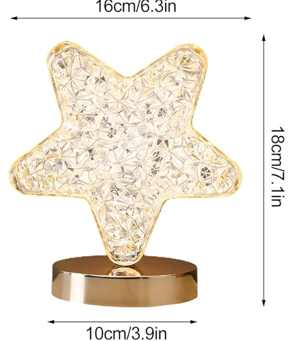 Lampara led decorativa de mesa variedad