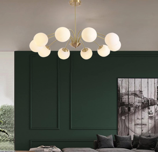 Lámpara Moderna de 10 Luces