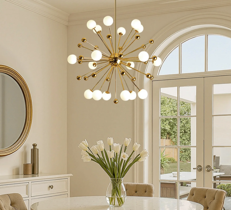 Lámpara Moderna de 18 Luces