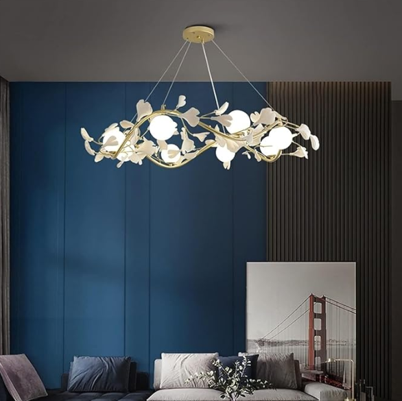 Lámpara LED Decorativa de Techo Colgante-Diseño Artístico