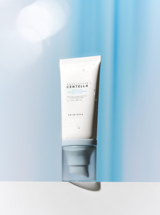 [  SKIN1004  ]☀️💙  Madagascar Centella Hyalu-Cica Water-Fit Sun Serum  Twin Pack 50ml💙☀️