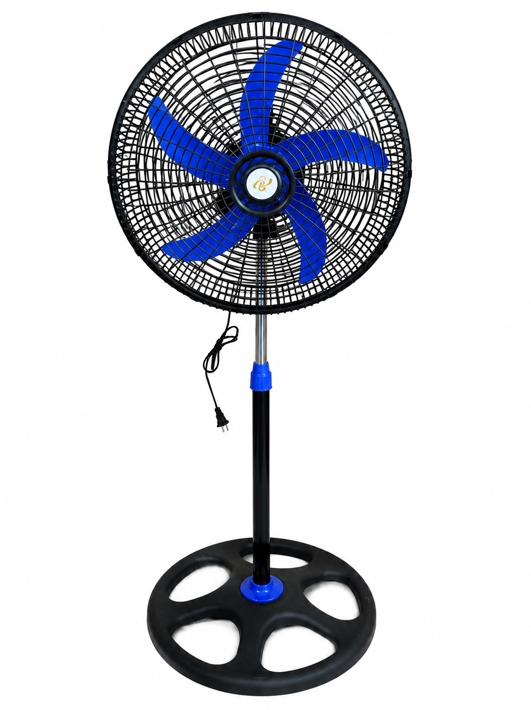 Ventilador de Pedestal Eléctrico 18” | Diseño Moderno y Máxima Frescura