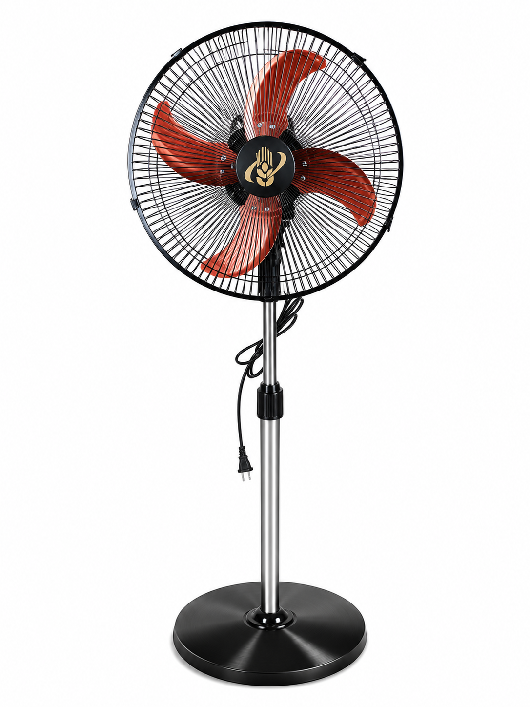 Ventilador de Pedestal Eléctrico 12” | Compacto y Potente para tu Hogar