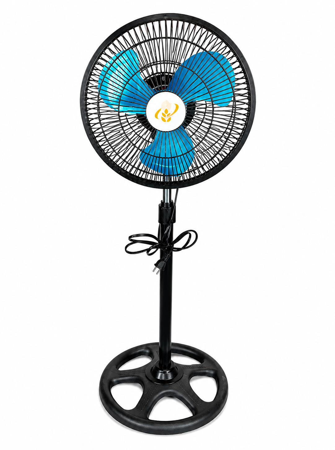 Ventilador de Pedestal Eléctrico 18” | Potente, Práctico y Elegante