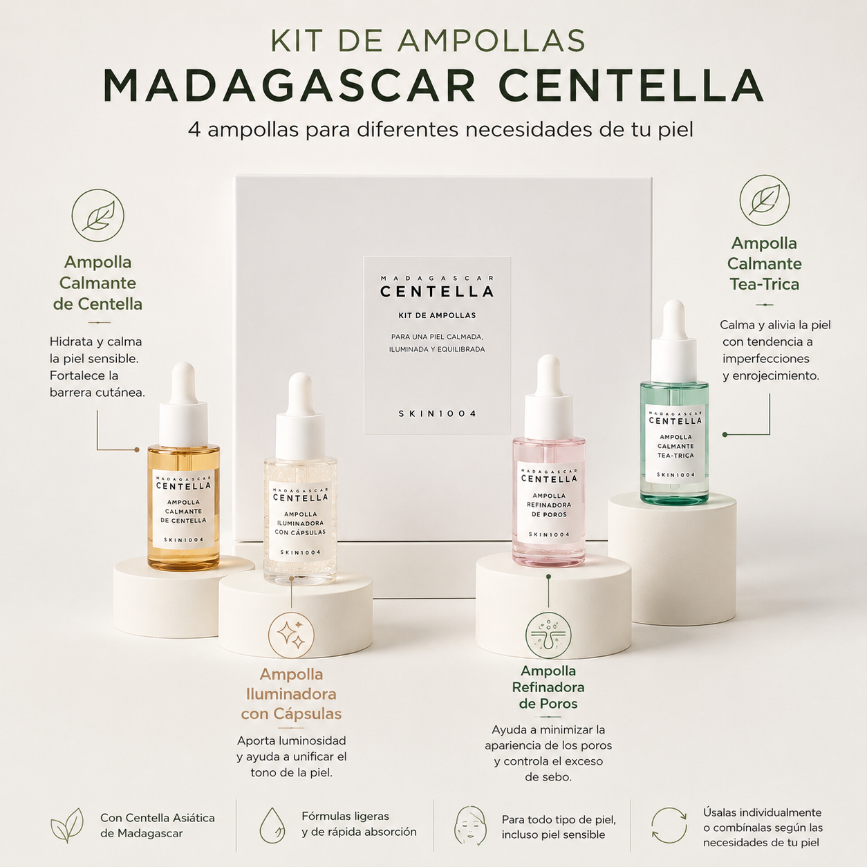 [SKIN1004] Madagascar Centella Ampoule Kit
