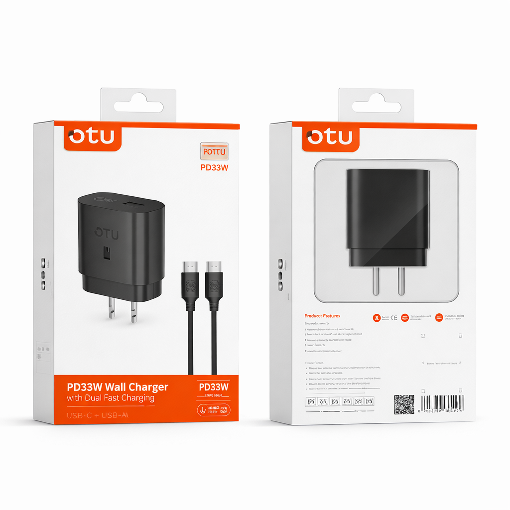 Set de Carga Negro con Cable de 1 m – Solución Completa y Práctica