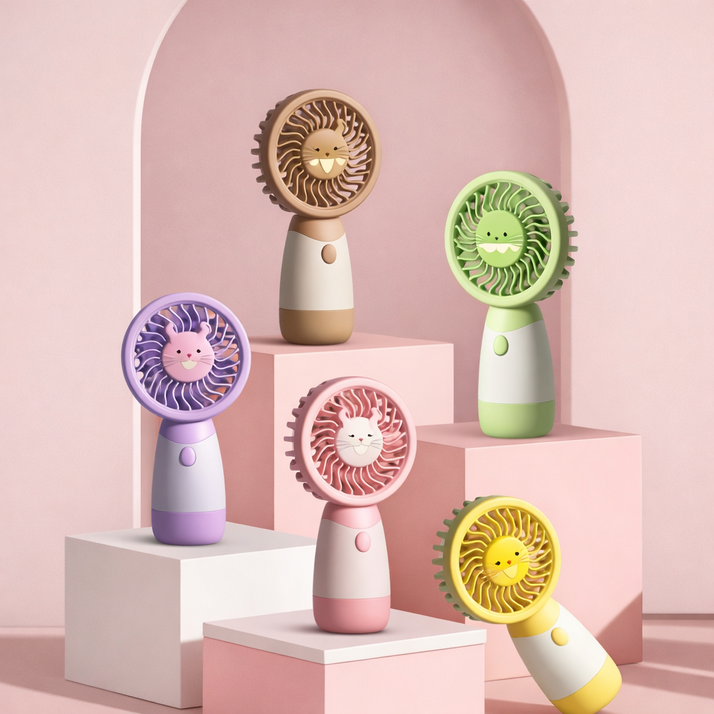 Ventilador Portátil – Frescura Compacta para Uso Diario
