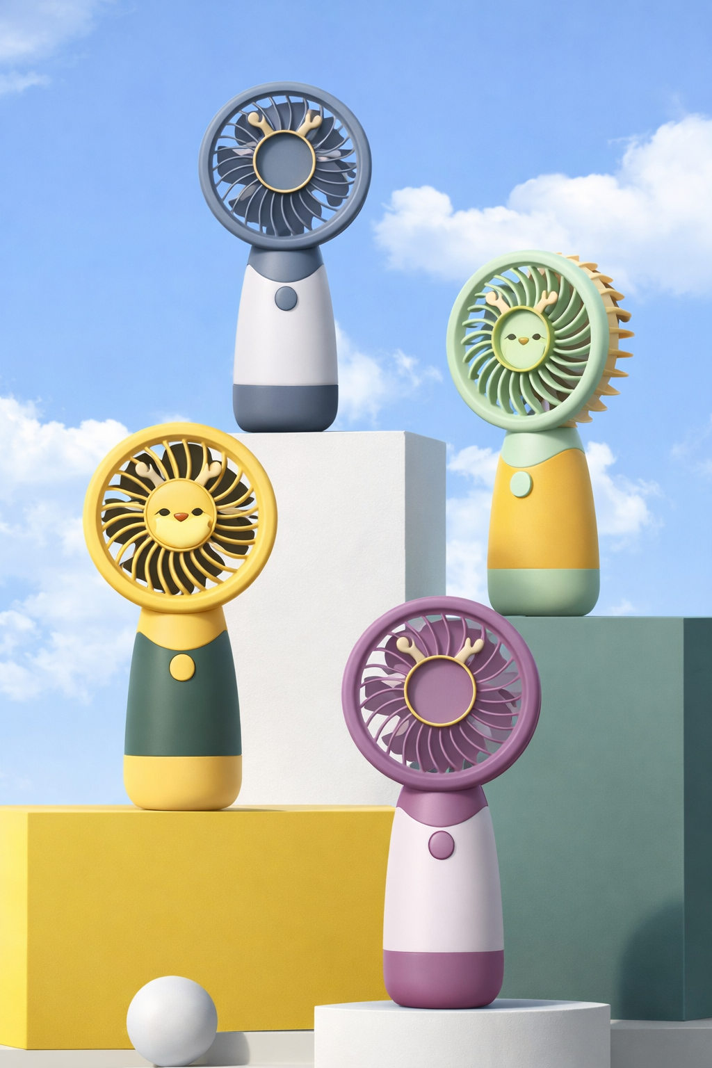 Ventilador Portátil – Aire Fresco Práctico para Llevar Contigo