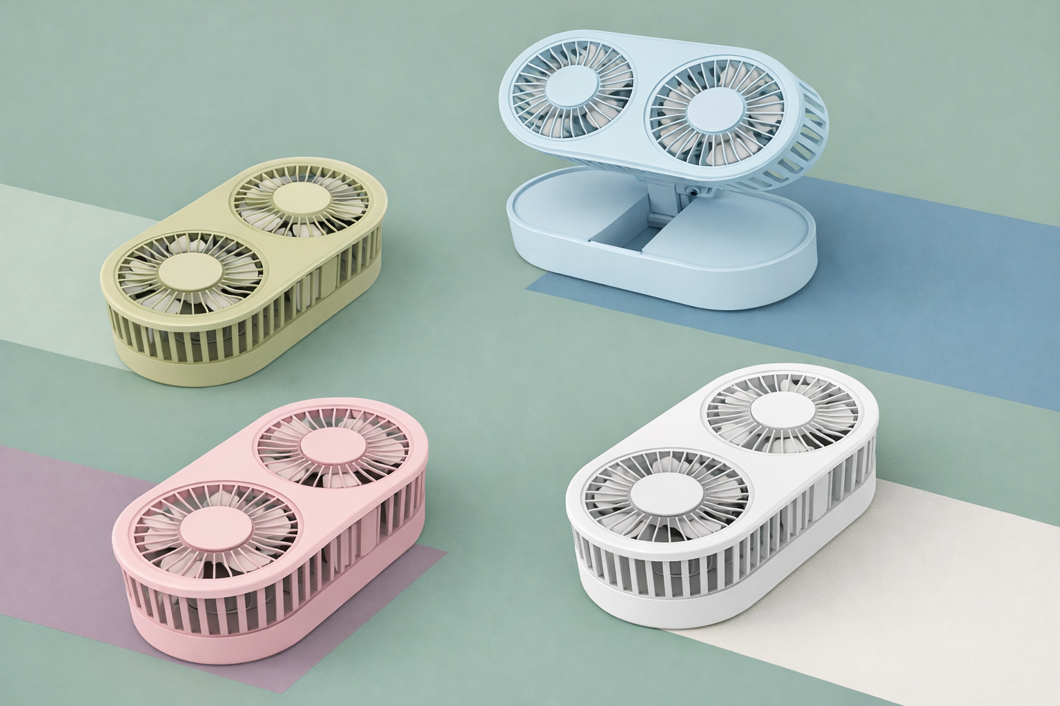 Ventilador Portátil – Frescura Compacta para el Día a Día