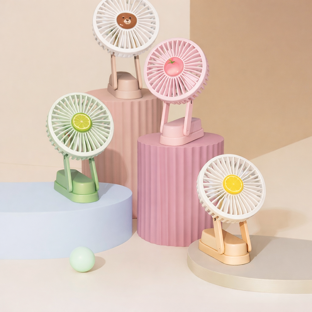 Ventilador Portátil – Aire Fresco Siempre a Mano