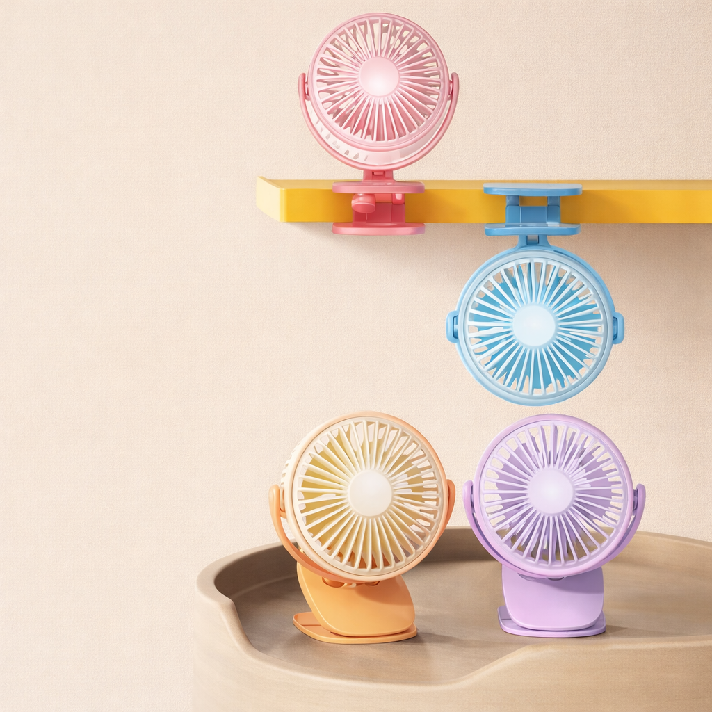 Ventilador Portátil – Frescura Compacta para Tu Rutina