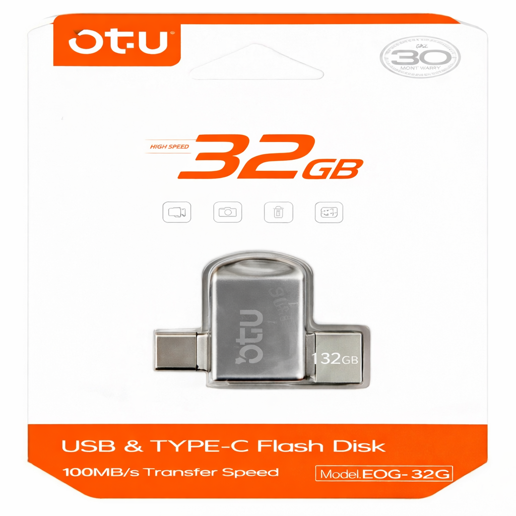 Memorias USB Doble Conector (USB + Type-C) – Velocidad y compatibilidad total